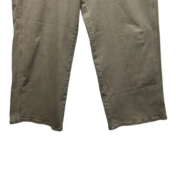 American Eagle 18r Skater Jean Stretch Super High-Waisted super Wide-Leg Pants - Picture 5 of 16